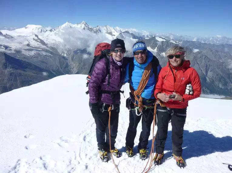 Leichte Viertausenderwoche im Wallis