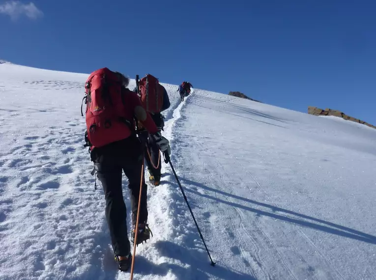 Leichte Viertausenderwoche im Wallis