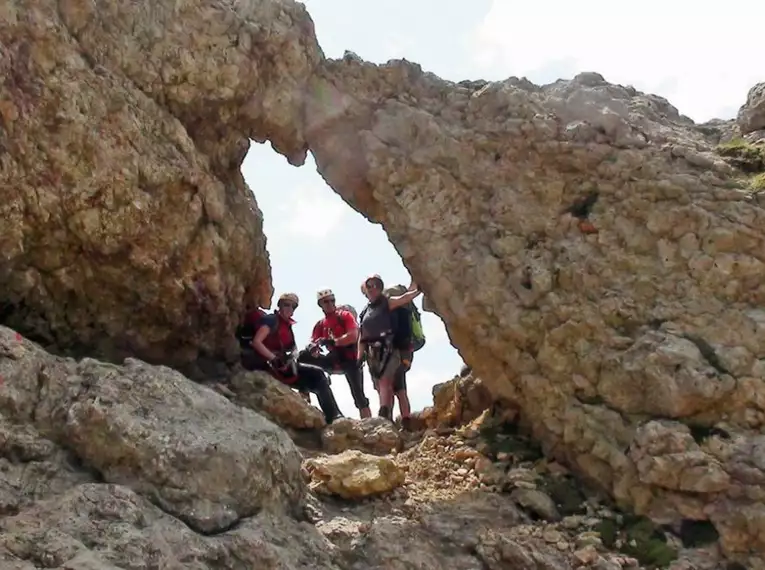 Mittelschwere Rosengarten Klettersteigwoche