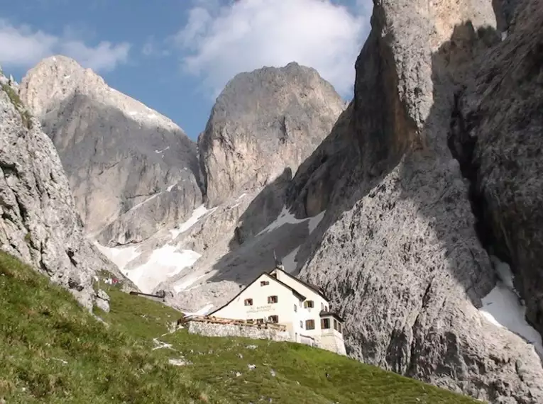 Mittelschwere Rosengarten Klettersteigwoche