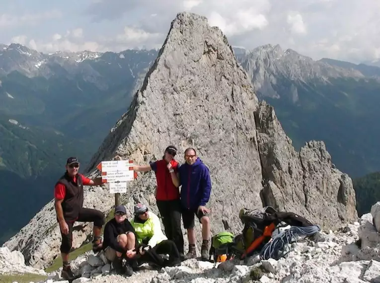 Mittelschwere Rosengarten Klettersteigwoche