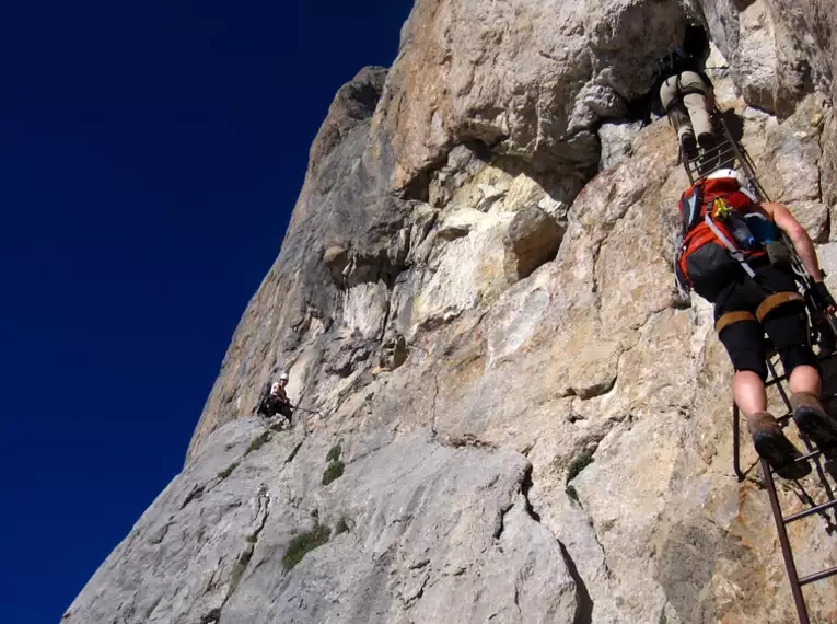 Klettersteigtour für Anfänger im Stubai