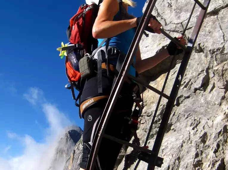 Klettersteigtour für Anfänger im Stubai