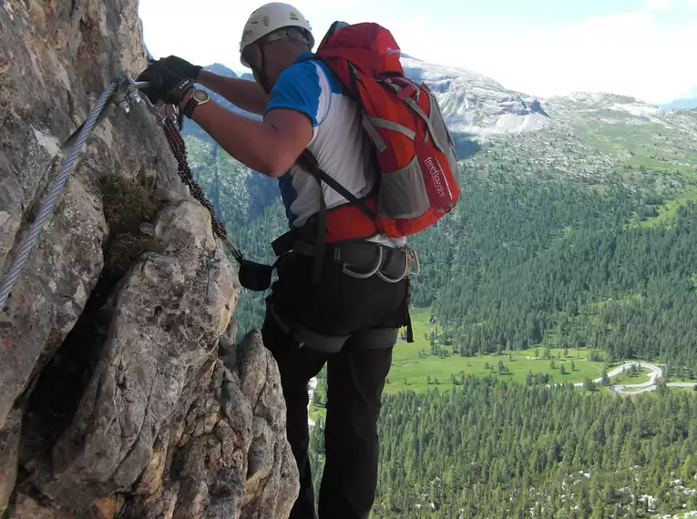 Klettersteigtour für Anfänger im Stubai