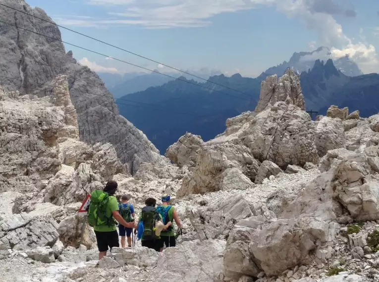 Dolomiten Höhenweg Nr. 1 - mit Gepäcktransport