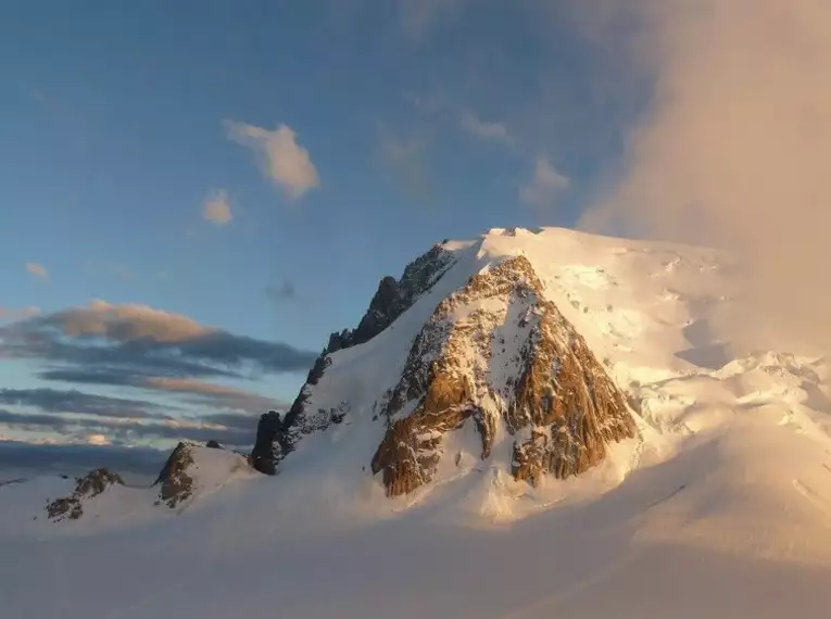 Mont Blanc - mit La Tresenta  und Gran Paradiso