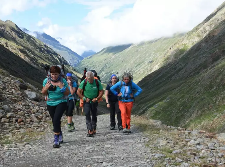 Ötztal-Durchquerung mit Besteigung der Wildspitze (3.772 m) 