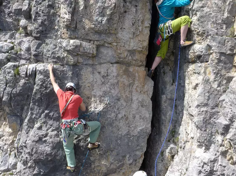 Grundkurs Klettern in den Dolomiten