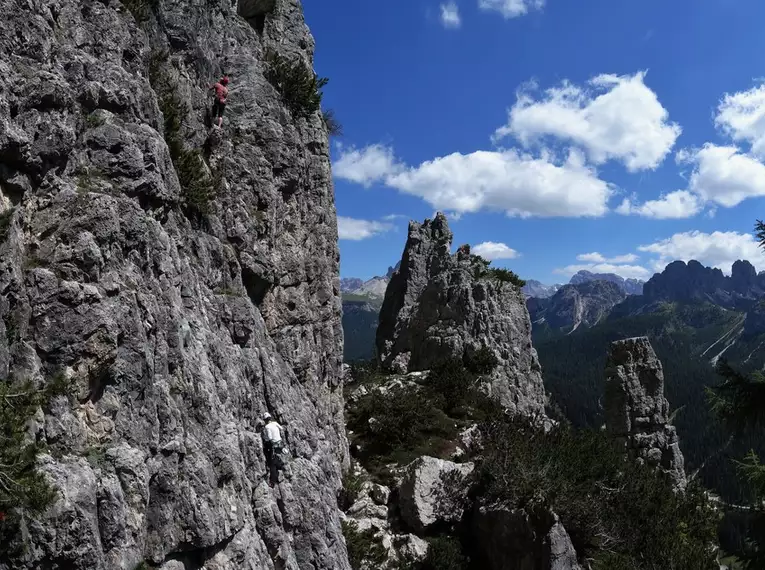 Aufbaukurs Klettern in Kleingruppen