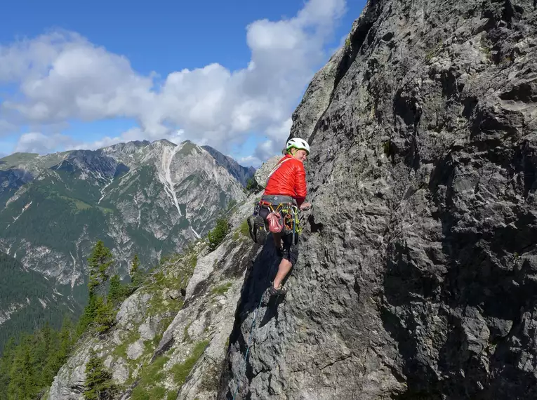 Aufbaukurs Klettern in Kleingruppen