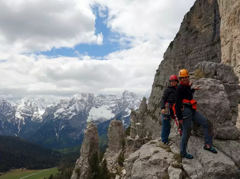 Grundkurs Klettern in den Dolomiten