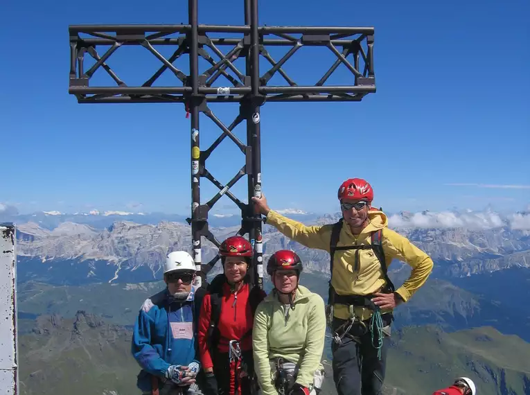 Klettersteigwoche Sella - mit Marmolatabesteigung