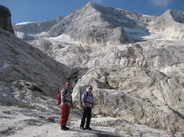 Klettersteigwoche Sella - mit Marmolatabesteigung