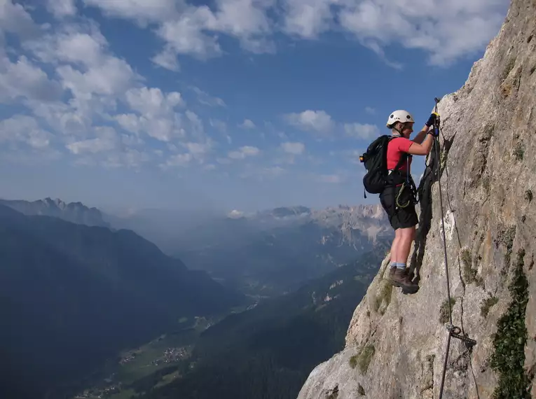 Klettersteigwoche Sella - mit Marmolatabesteigung