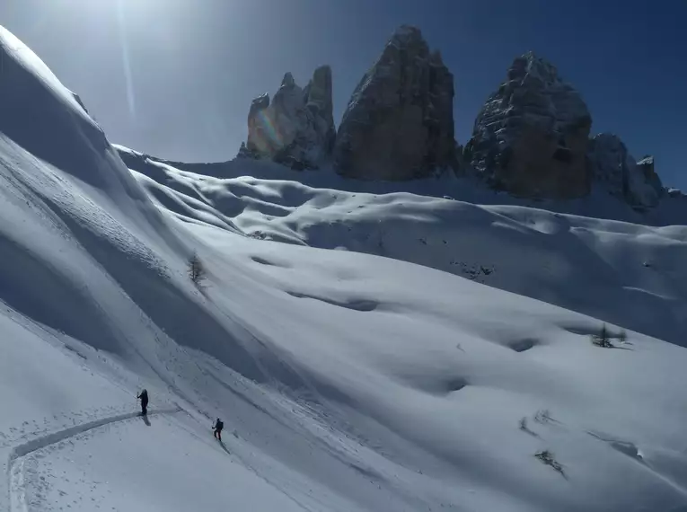 Anspruchsvolle Skitourendurchquerung der Dolomiten 