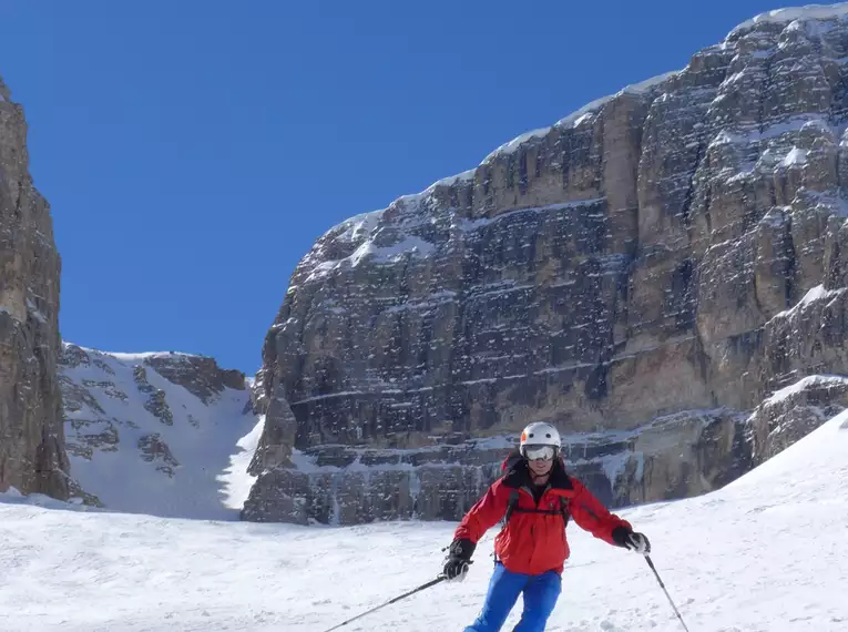 Einwöchige Dolomiten-Skidurchquerung