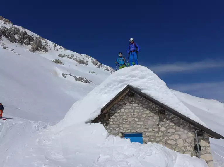 Einwöchige Dolomiten-Skidurchquerung