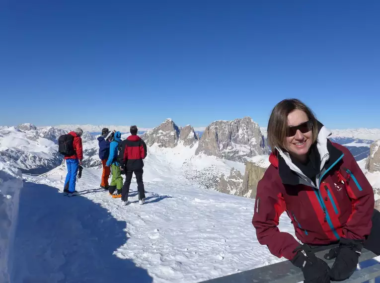 Einwöchige Dolomiten-Skidurchquerung