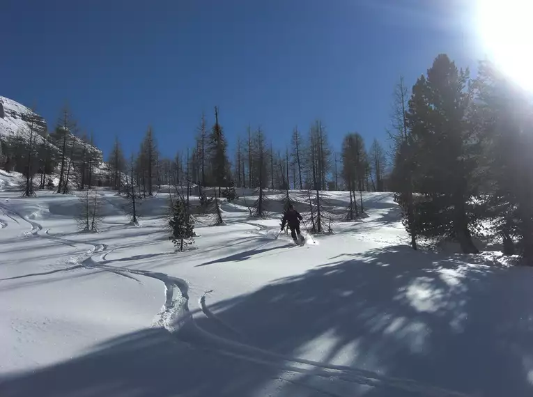 Leichte Skitouren im Campill