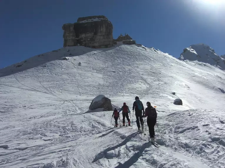 Leichte Skitouren im Campill