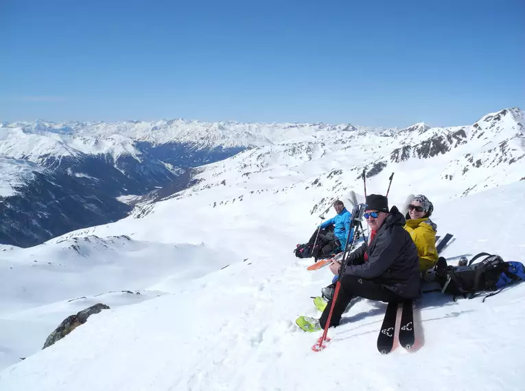 Skidurchquerung rund um die “Hohe Gaisl”