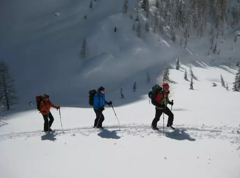 Skidurchquerung rund um die “Hohe Gaisl”