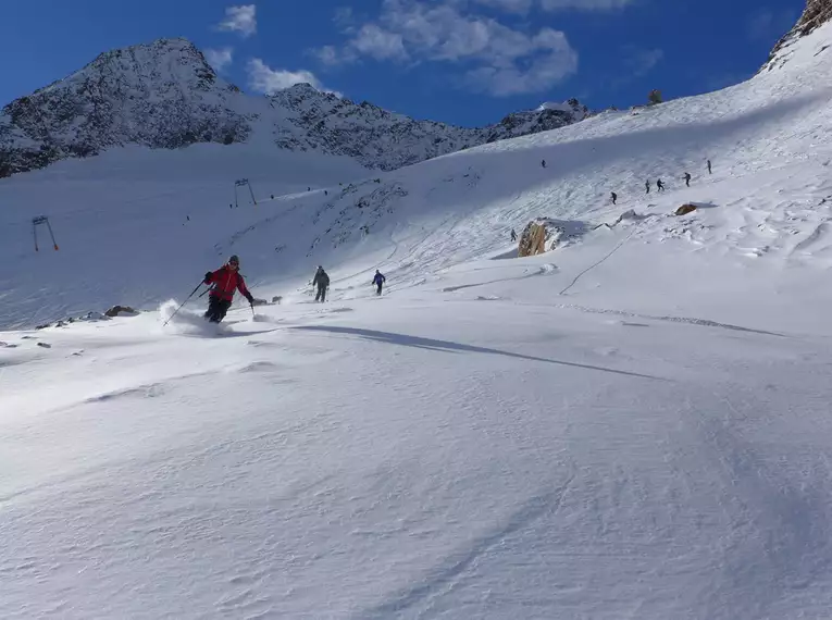 Skitechnik- Kurs im Stubai