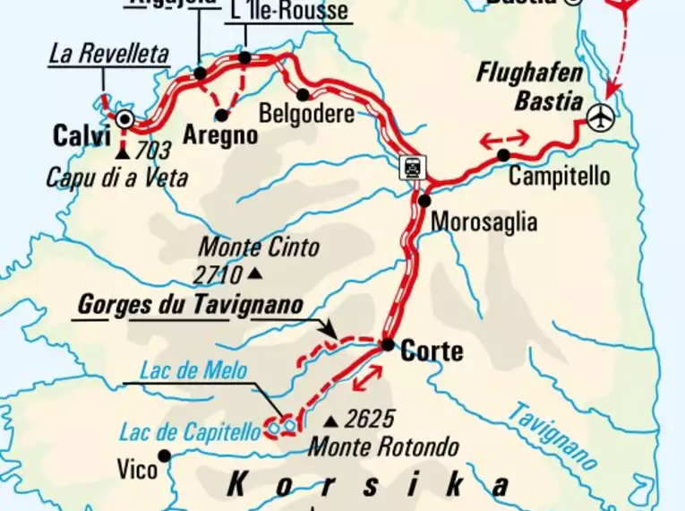 Korsika: Majestätische Berge und Küstenzauber des Mittelmeerparadieses