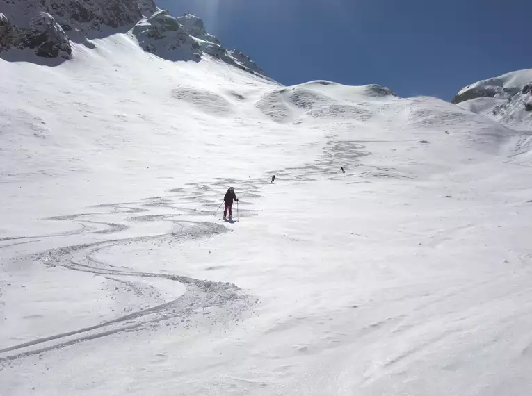 Anspruchsvolle Skitourenwoche auf der Caricc Alm