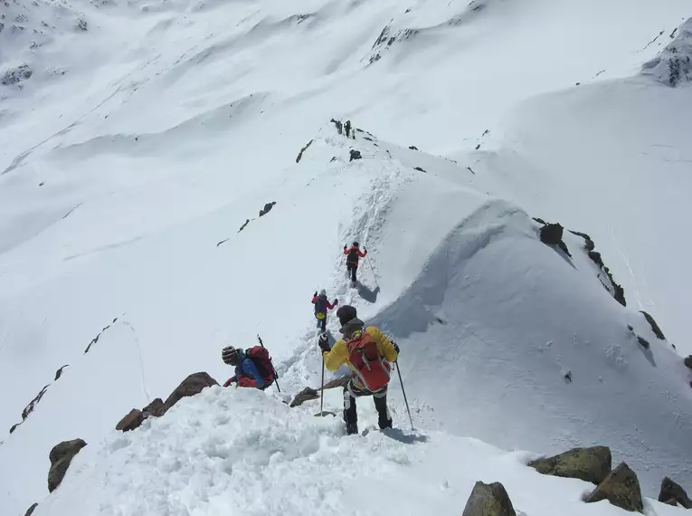 Verlängertes Skitourenwochenende mit Besteigung der Wildspitze (3.772 m)