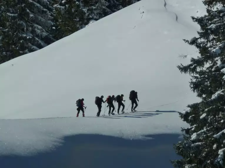 Schneeschuhwandern im Lappland