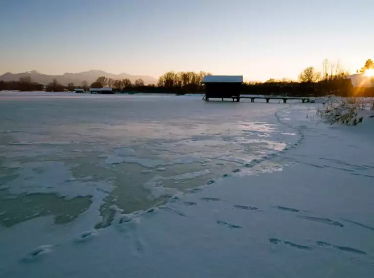 Winterwandern am Chiemsee