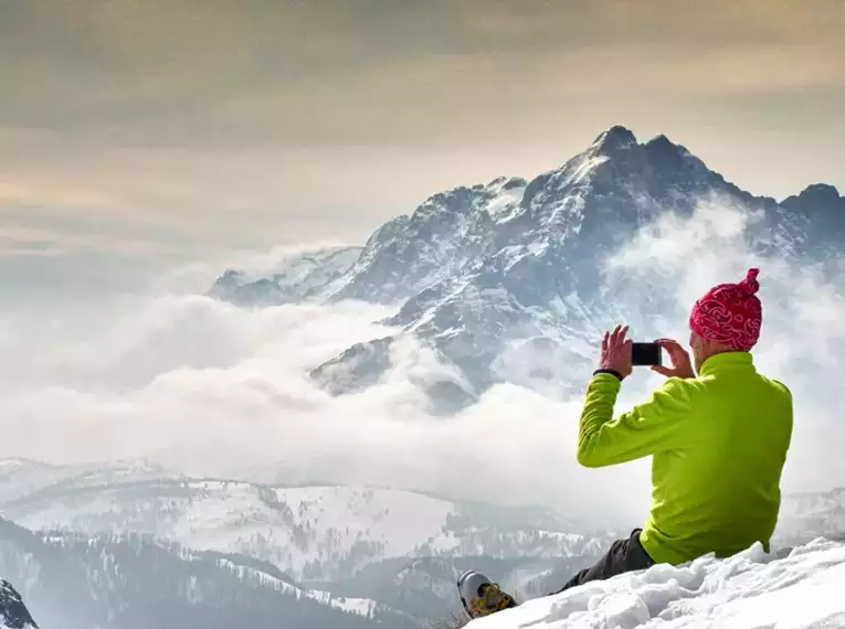 Wochenend-Skitouren auf der Alm