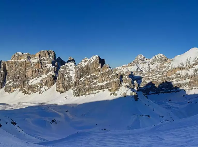 Unsere Dolomiten Skidurchquerung