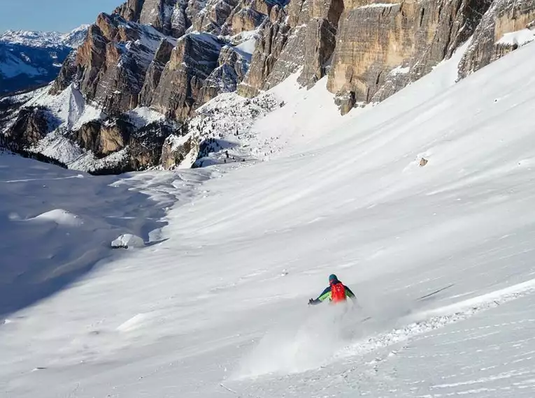 Unsere Dolomiten Skidurchquerung