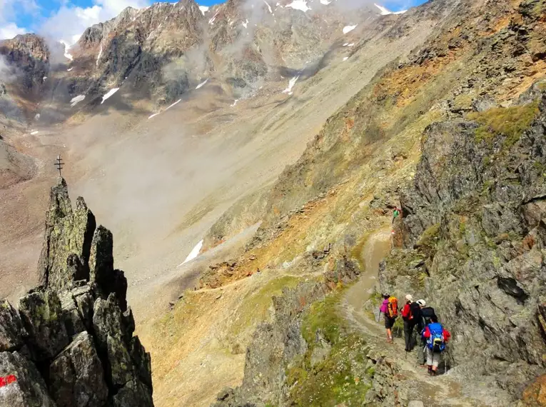 E5 Route: Von Oberstdorf nach Meran über das Kaiserjoch