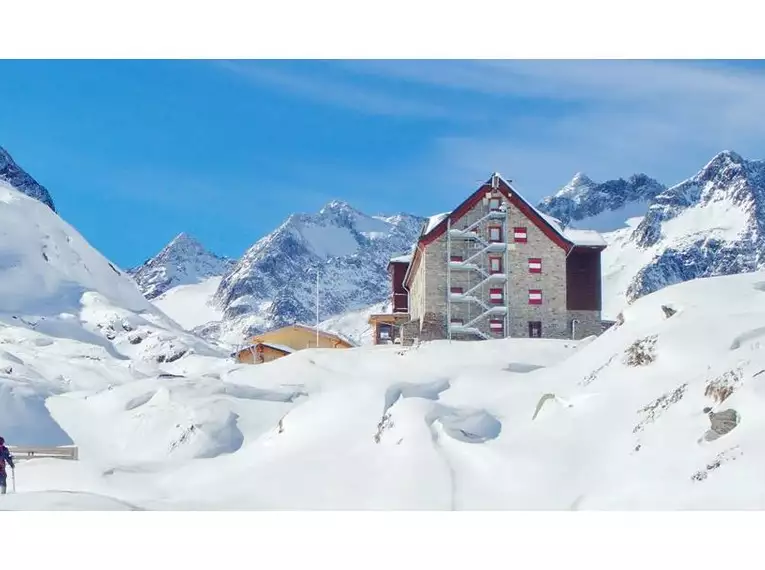 Skihochtourenkurs auf der Franz Senn Hütte