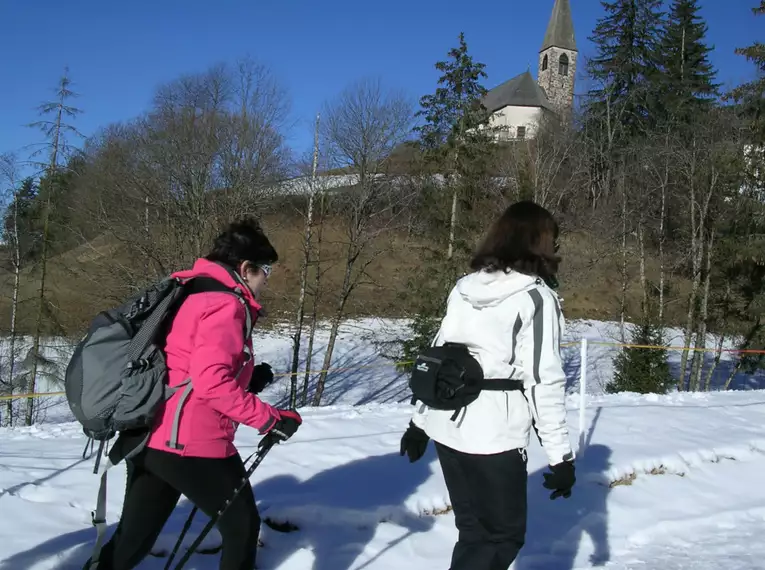 Leichte Schneeschuhtouren im Villnösstal