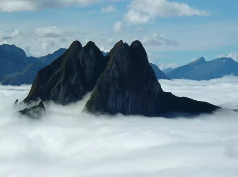 Von Oberstdorf auf die Zugspitze