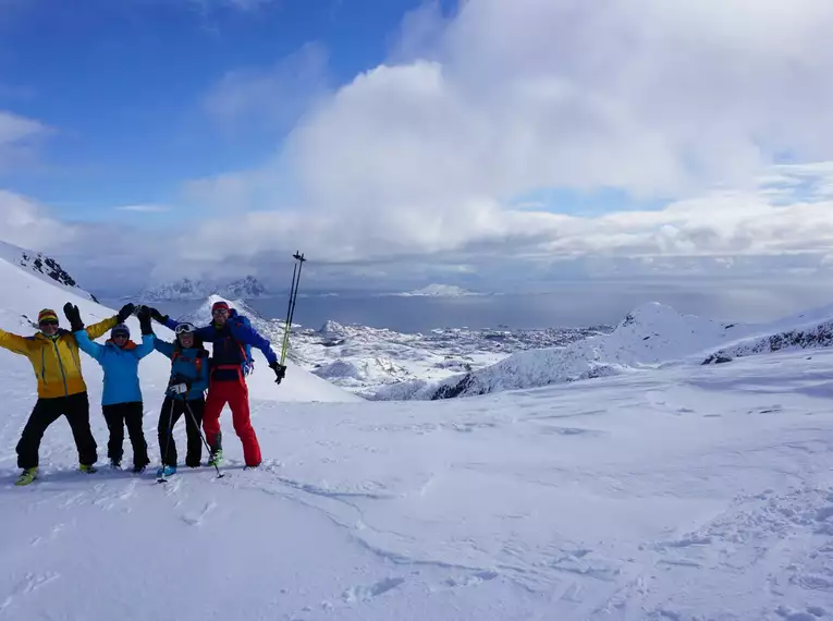 Skitouren Kvaløya - Norwegen's Geheimtipp