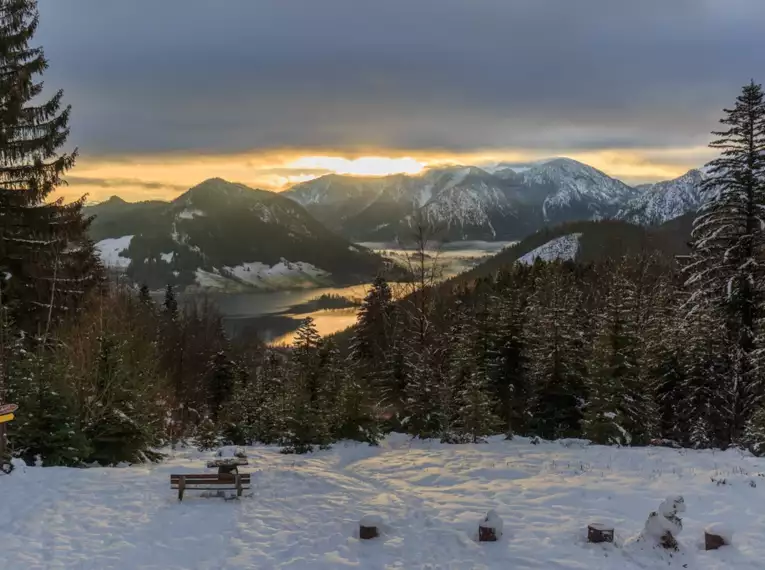 Silvester in den Bayerischen Alpen