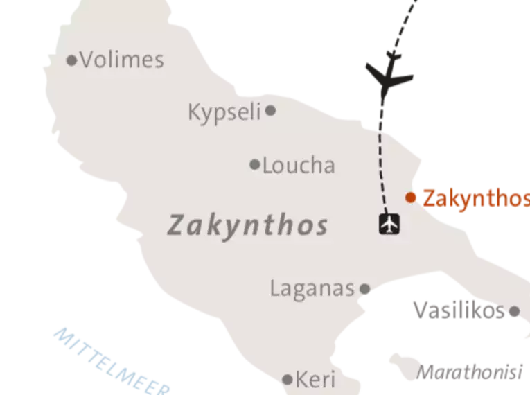 Zakynthos Highlights erwandern