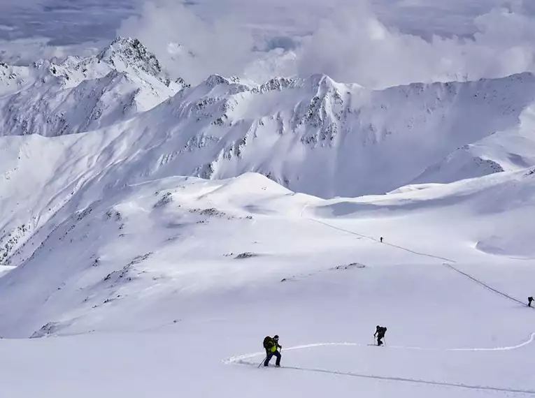 Skitourenkurs mit Hotelkomfort in Pflersch und Gsies