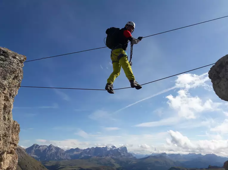 Klettersteigwoche Sella - mit Marmolatabesteigung