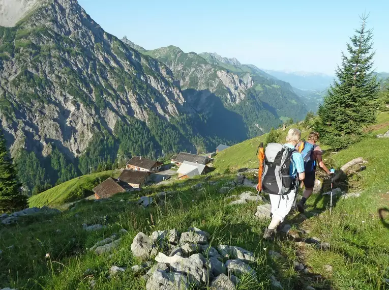 Der große Walserweg - 1. Teil