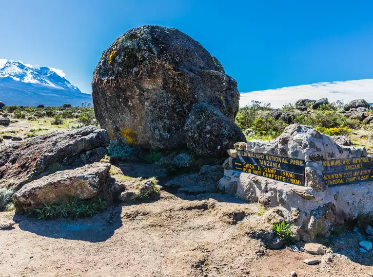 Kilimanjaro individuell - Lemosho Route mit Crater Camp