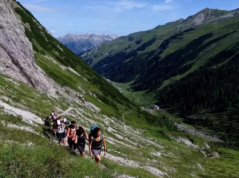 Auf dem E5 von Oberstdorf nach Meran - mit Gepäcktransport