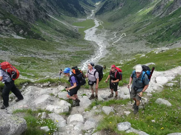 Überquerung der Alpen von Kitzbühel ins Ahrntal 