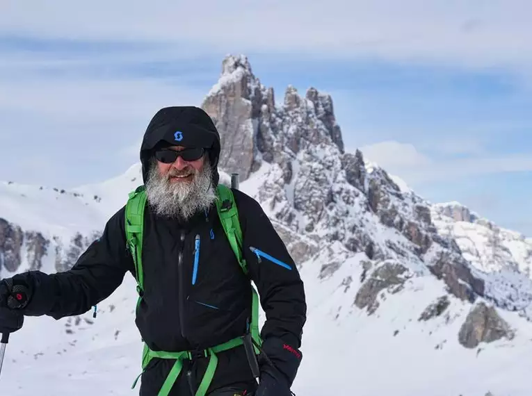 Unsere Dolomiten Skidurchquerung