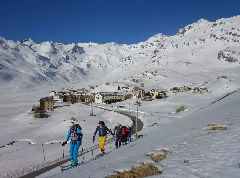 Traumtour für Skibergsteiger - Monte Spluga